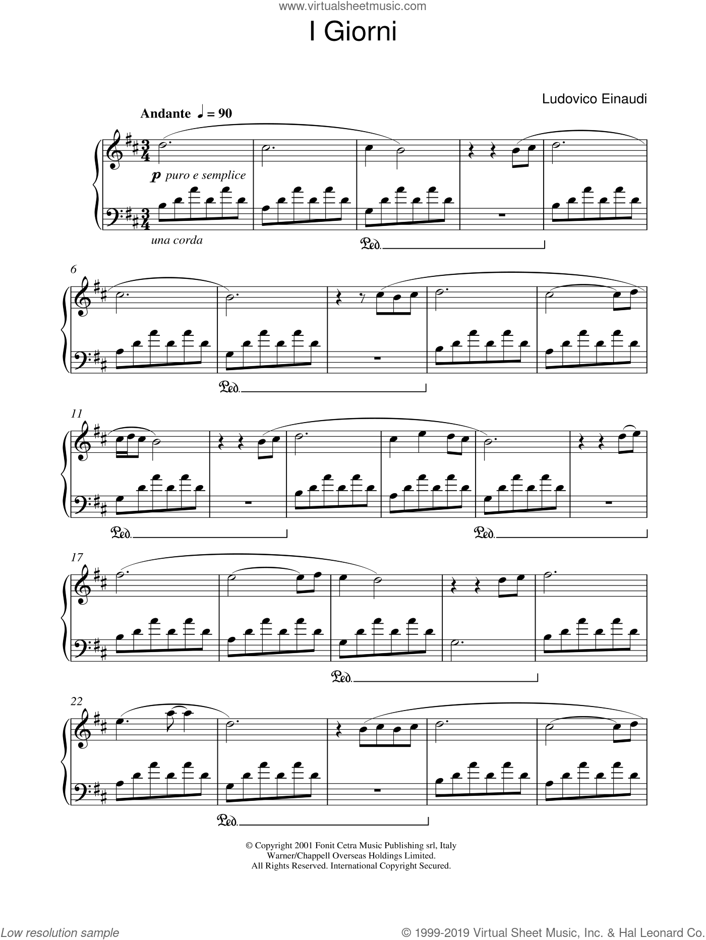 experience ludovico einaudi sheet music
